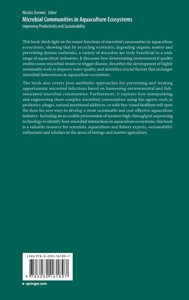 Microbial Communities in Aquaculture Ecosystems