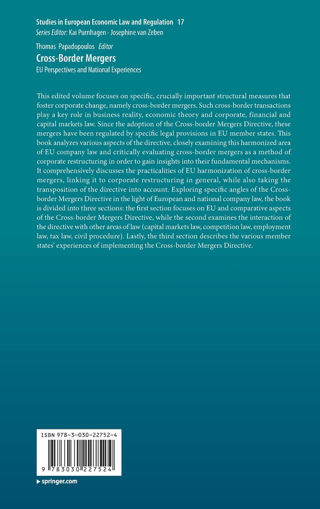 Cross-Border Mergers