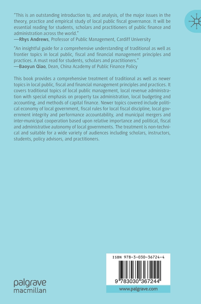 Local Public, Fiscal and Financial Governance