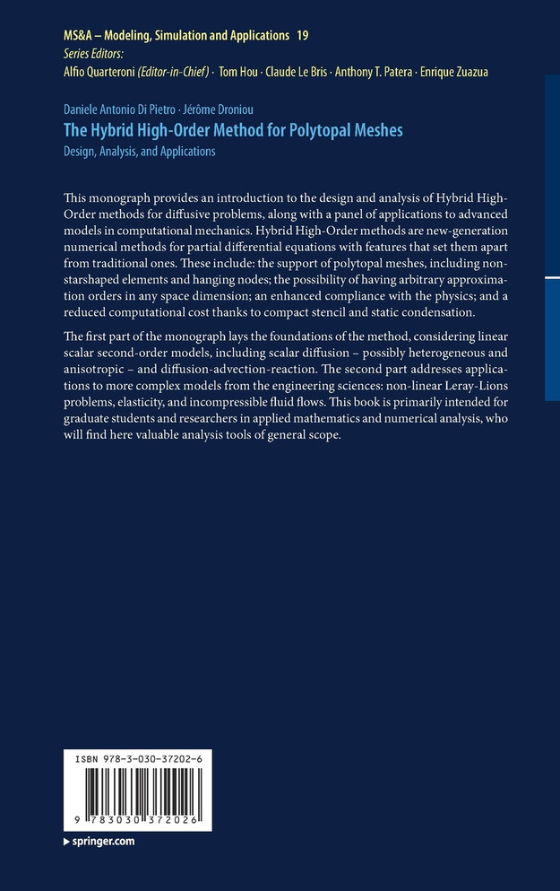 The Hybrid High-Order Method for Polytopal Meshes