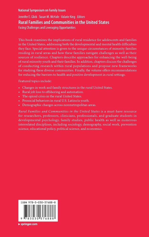 Rural Families and Communities in the United States