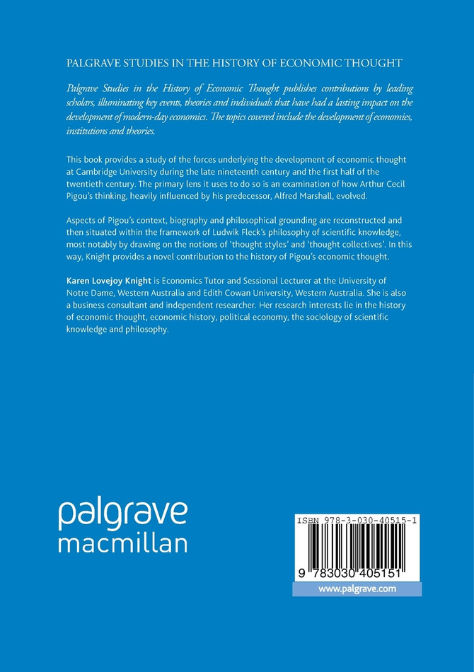 A.C. Pigou and the 'Marshallian' Thought Style