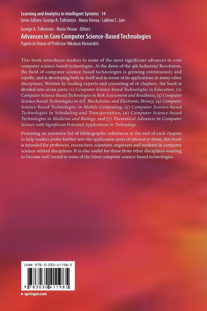 Advances in Core Computer Science-Based Technologies