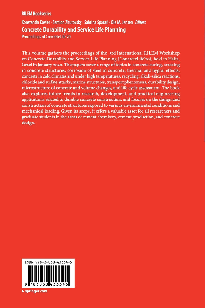 Concrete Durability and Service Life Planning