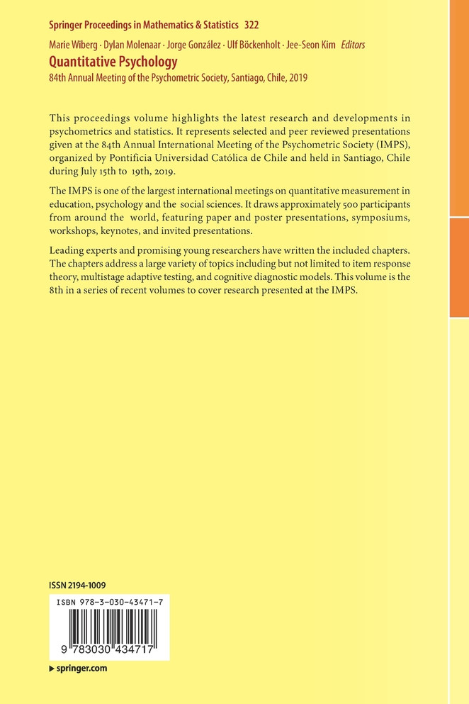 Quantitative Psychology