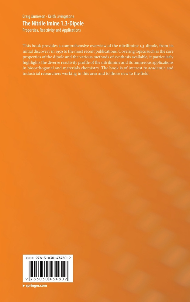 The Nitrile Imine 1,3-Dipole