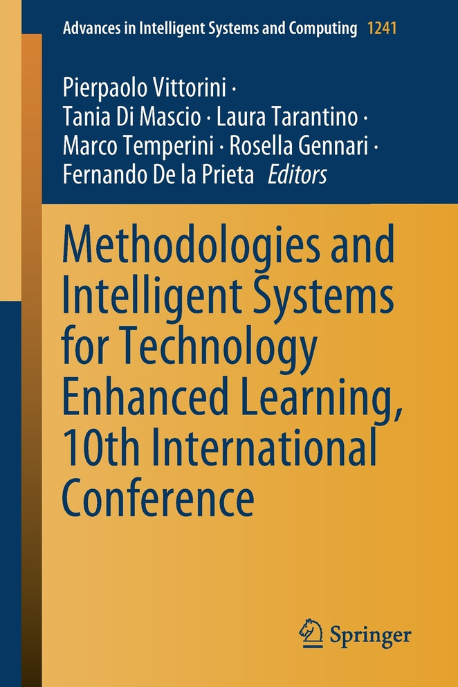 Methodologies and Intelligent Systems for Technology Enhanced Learning, 10th International Conference