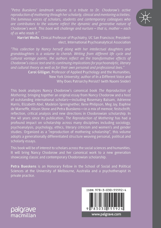 Nancy Chodorow and The Reproduction of Mothering