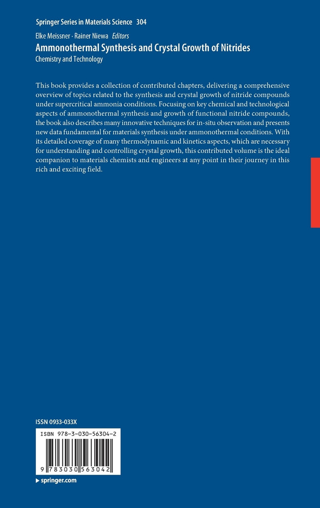 Ammonothermal Synthesis and Crystal Growth of Nitrides