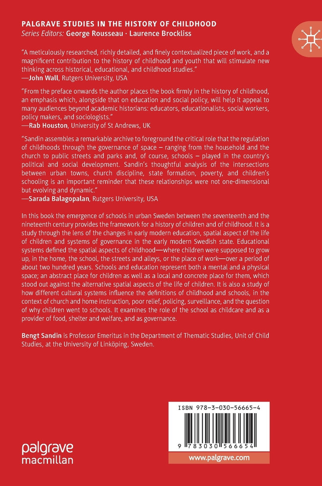 Schooling and State Formation in Early Modern Sweden