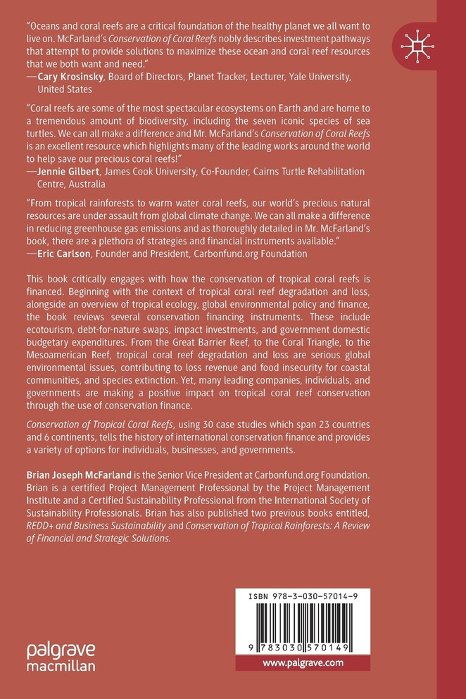 Conservation of Tropical Coral Reefs