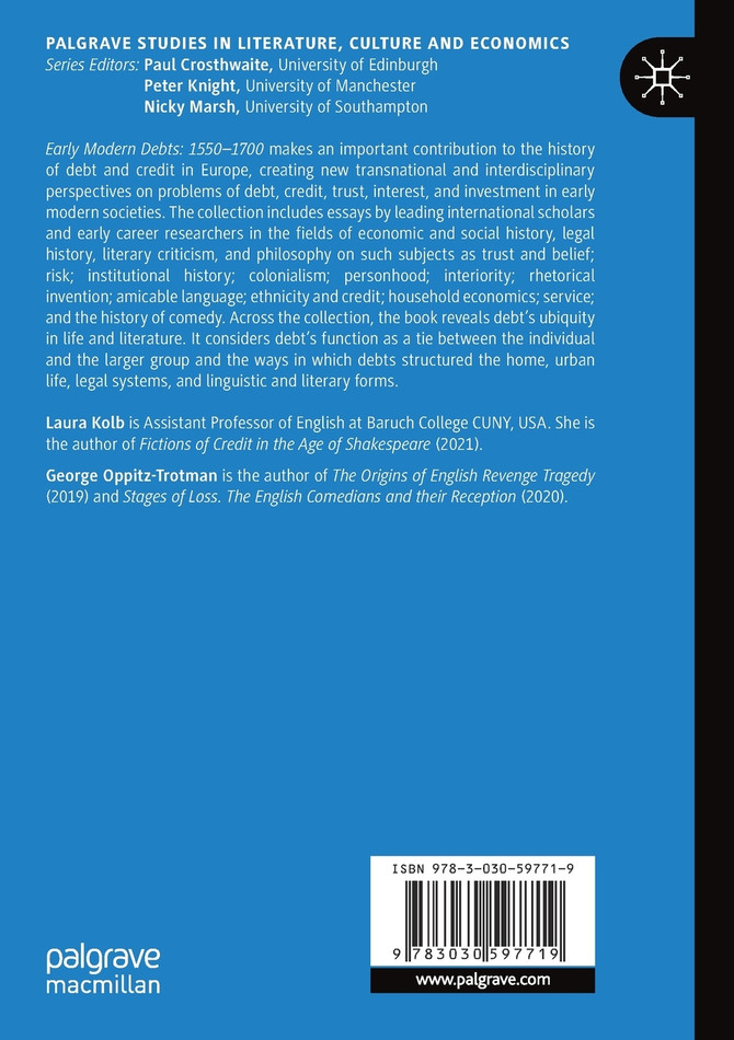 Early Modern Debts
