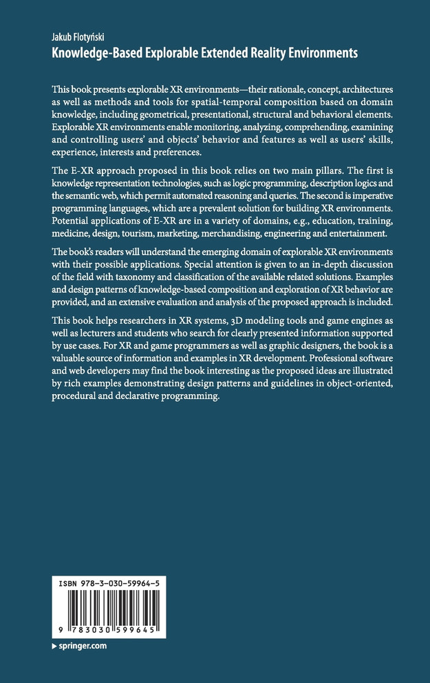 Knowledge-Based Explorable Extended Reality Environments
