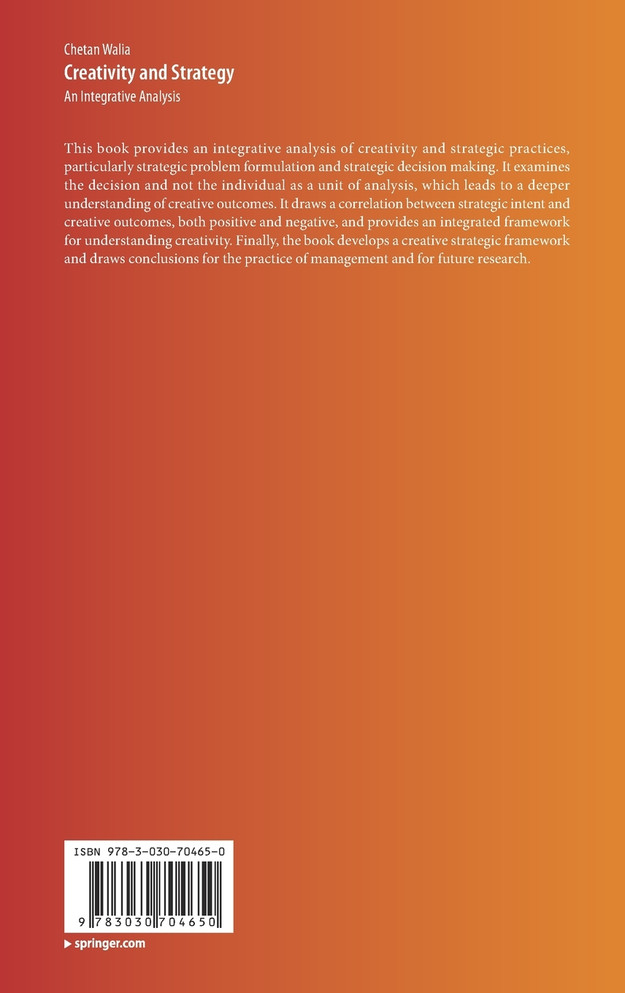 Creativity and Strategy
