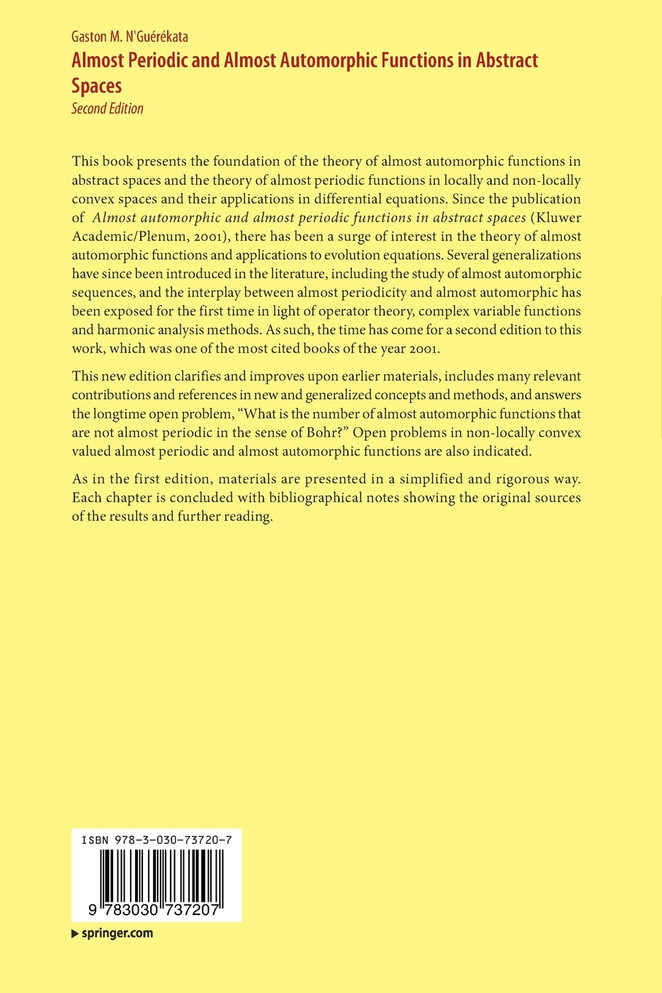 Almost Periodic and Almost Automorphic Functions in Abstract Spaces
