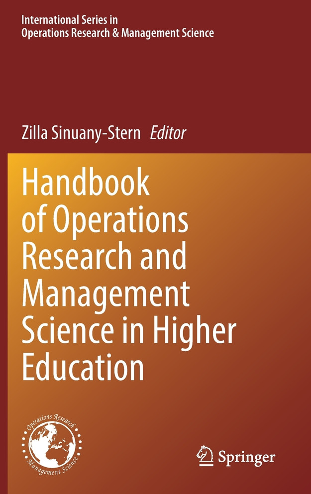 Handbook of Operations Research and Management Science in Higher Education