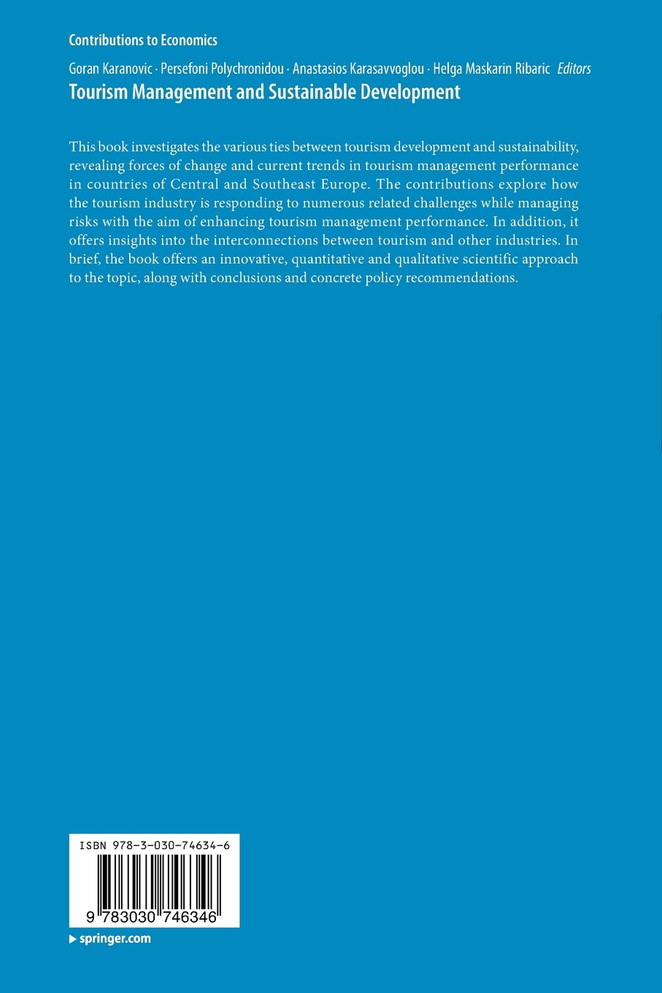 Tourism Management and Sustainable Development