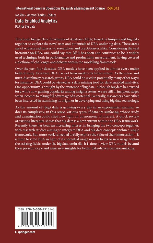 Data-Enabled Analytics