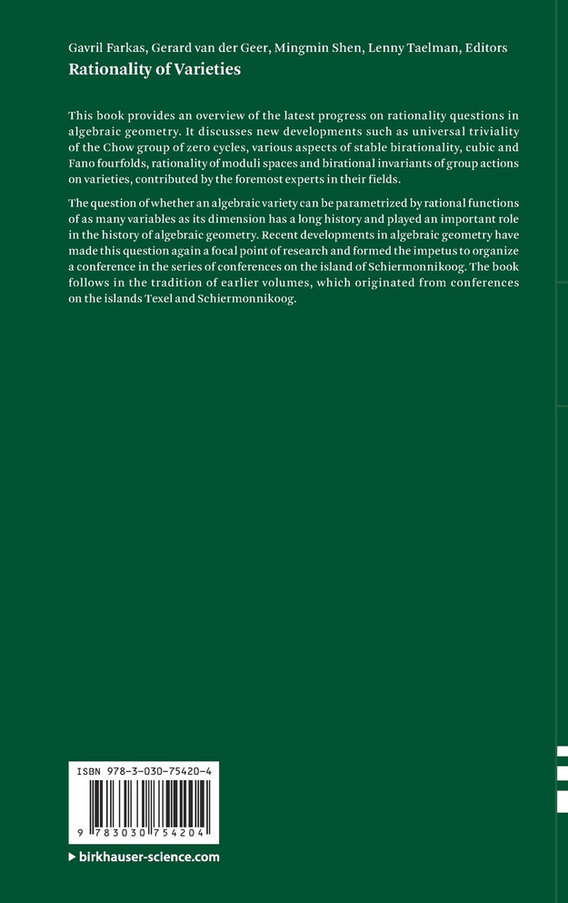 Rationality of Varieties