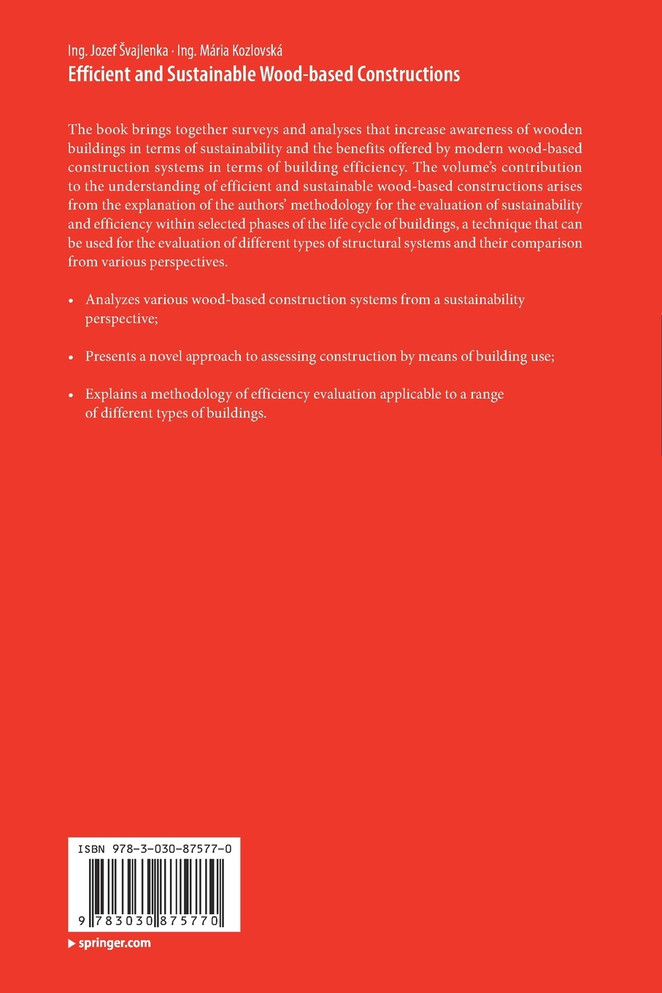 Efficient and Sustainable Wood-based Constructions