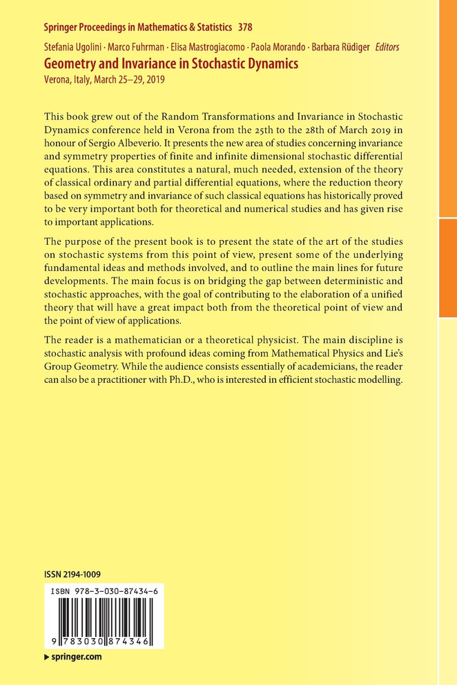 Geometry and Invariance in Stochastic Dynamics