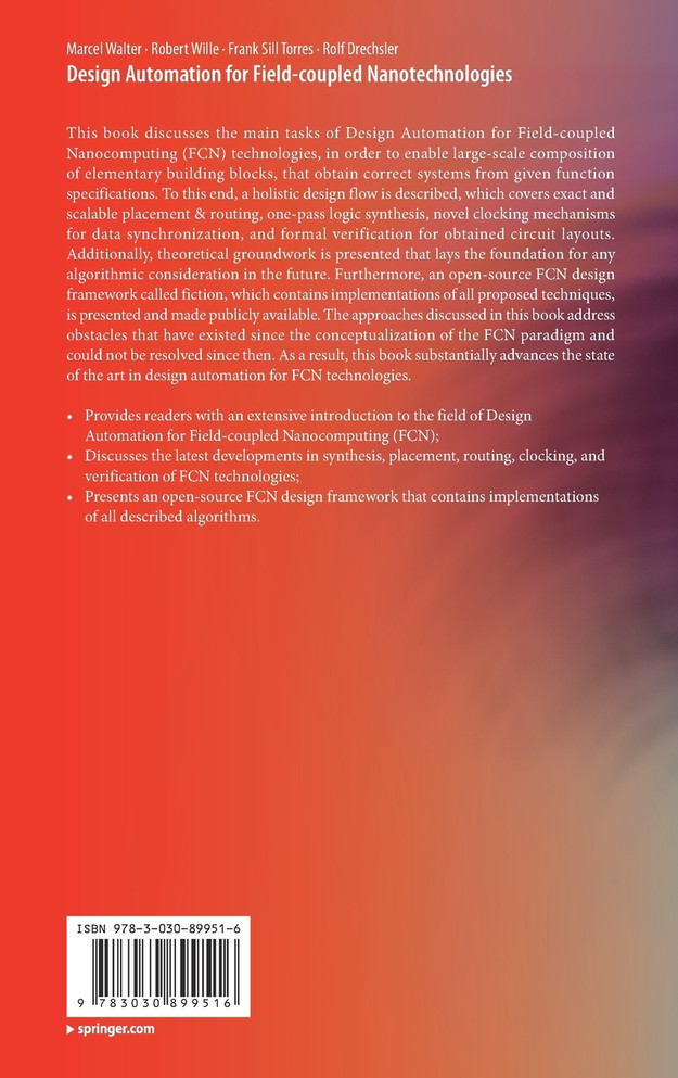 Design Automation for Field-coupled Nanotechnologies