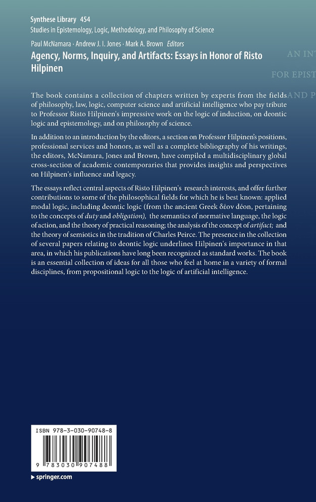 Agency, Norms, Inquiry, and Artifacts