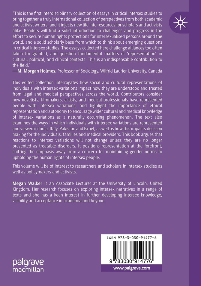 Interdisciplinary and Global Perspectives on Intersex