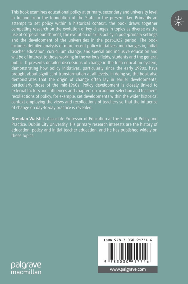 Education Policy in Ireland Since 1922