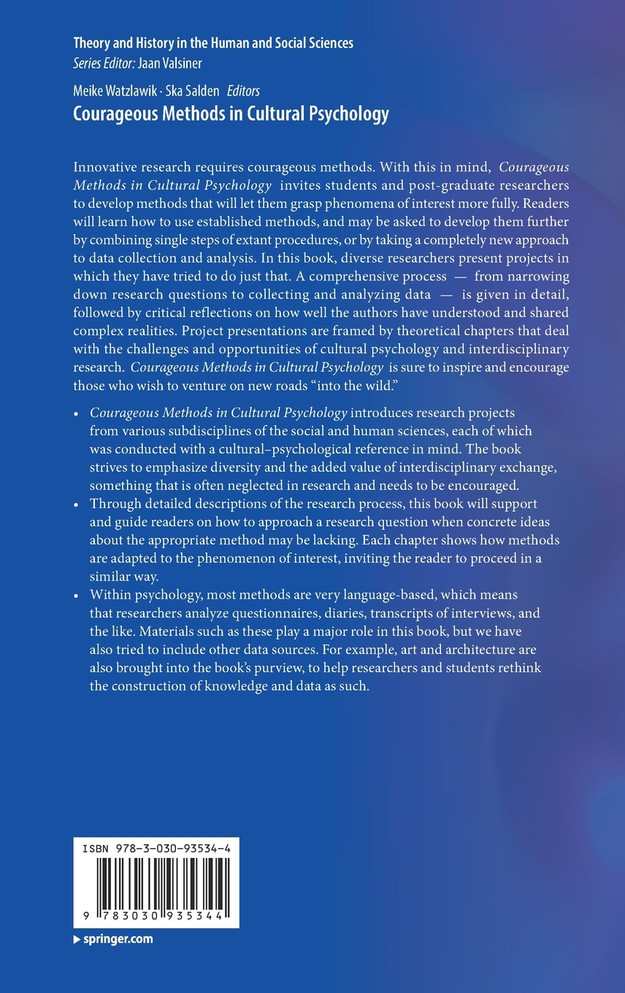 Courageous Methods in Cultural Psychology