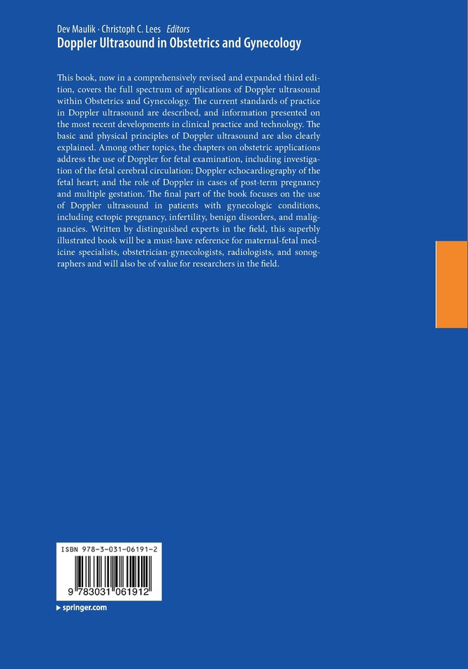 Doppler Ultrasound in Obstetrics and Gynecology