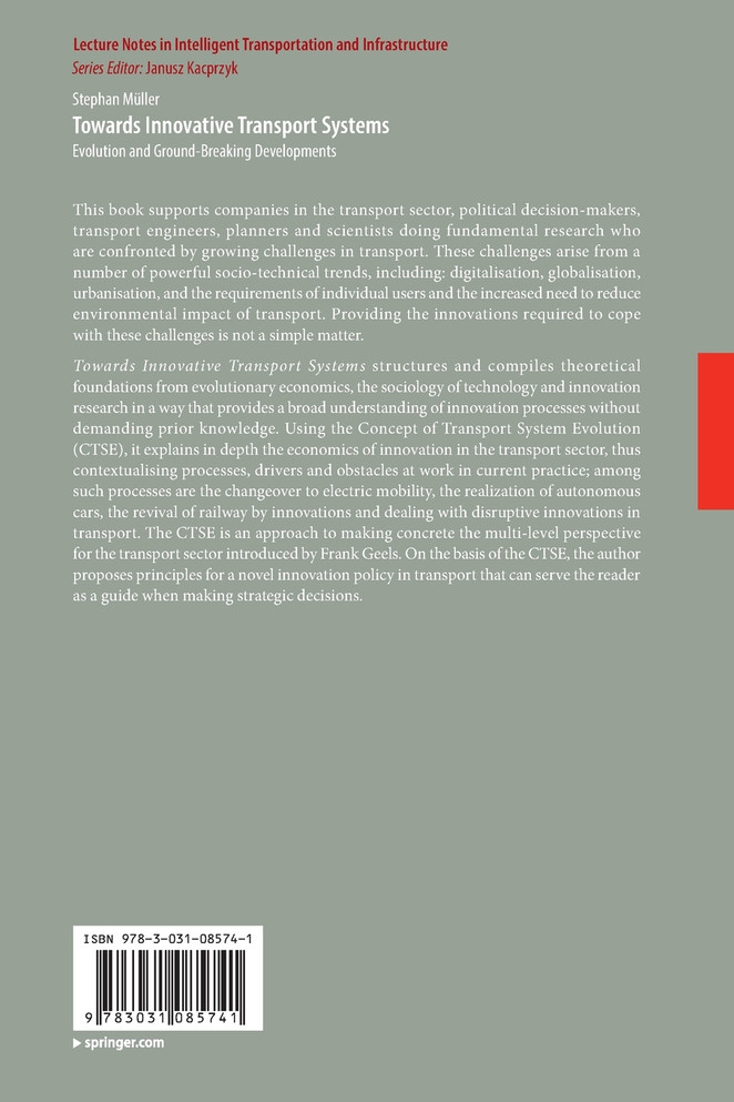 Towards Innovative Transport Systems