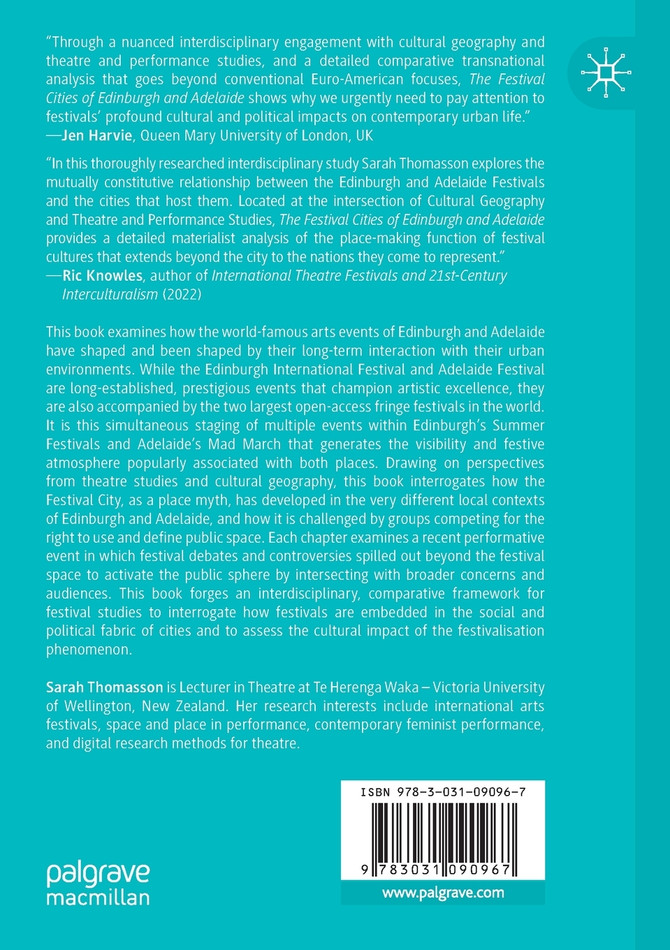 The Festival Cities of Edinburgh and Adelaide