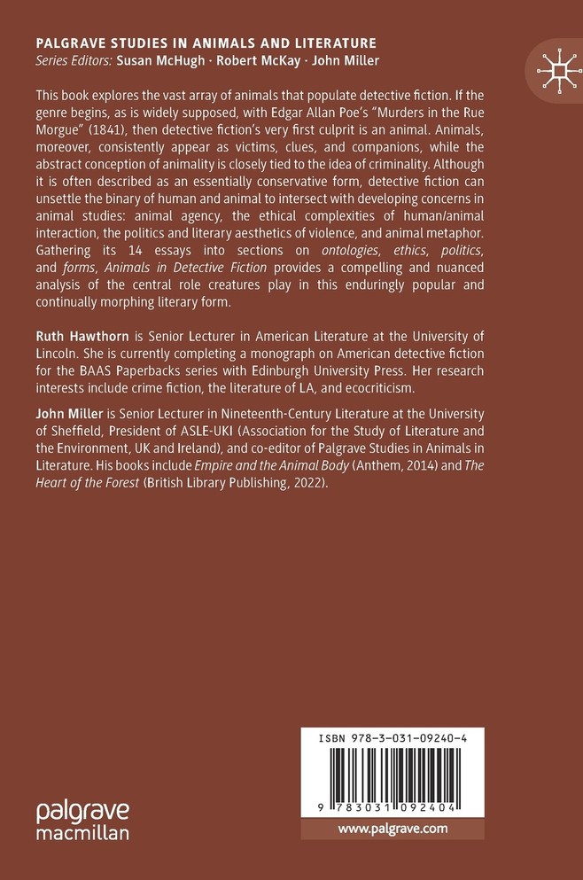 Animals in Detective Fiction