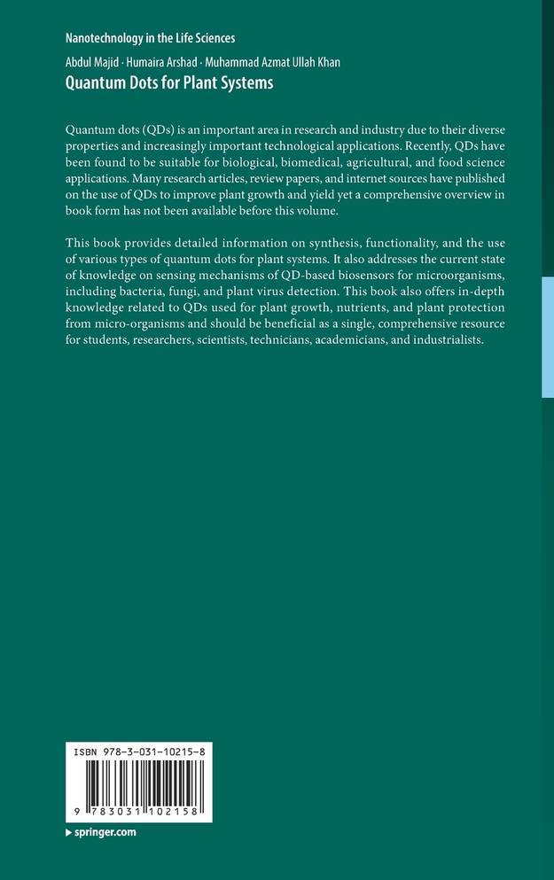 Quantum Dots for Plant Systems