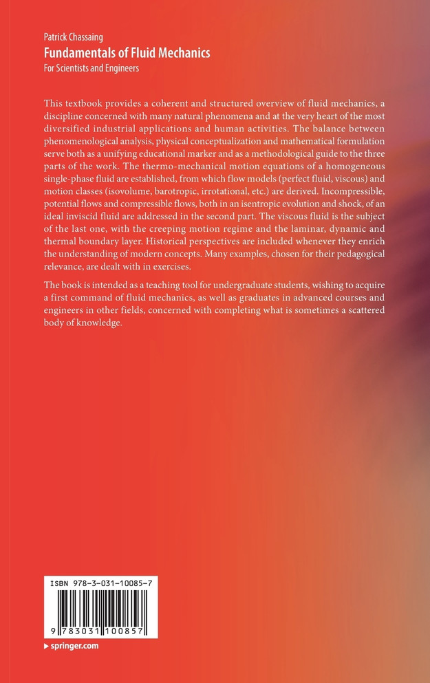 Fundamentals of Fluid Mechanics