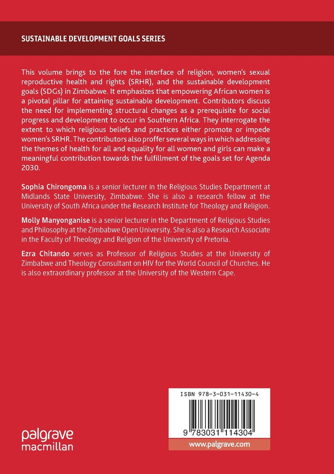 Religion, Women's Health Rights, and Sustainable Development in Zimbabwe