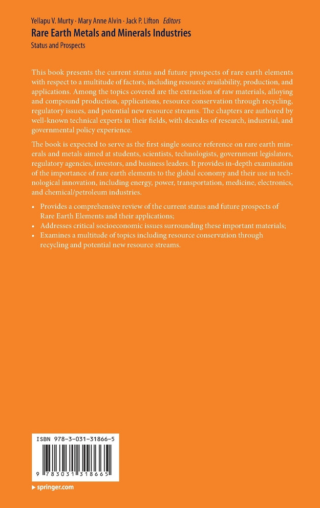 Rare Earth Metals and Minerals Industries