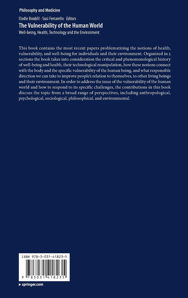 The Vulnerability of the Human World