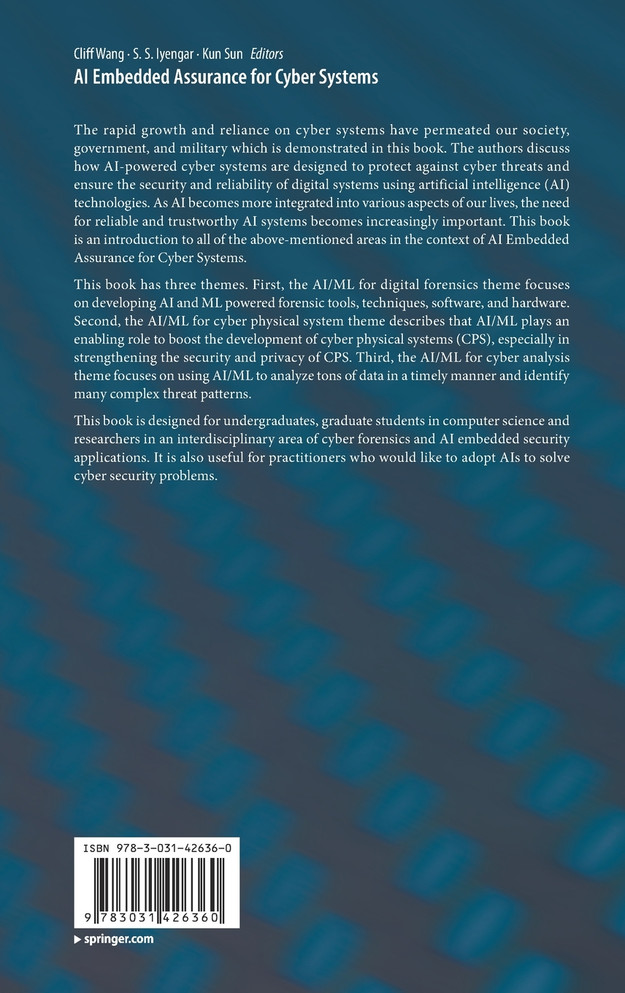 AI Embedded Assurance for Cyber Systems