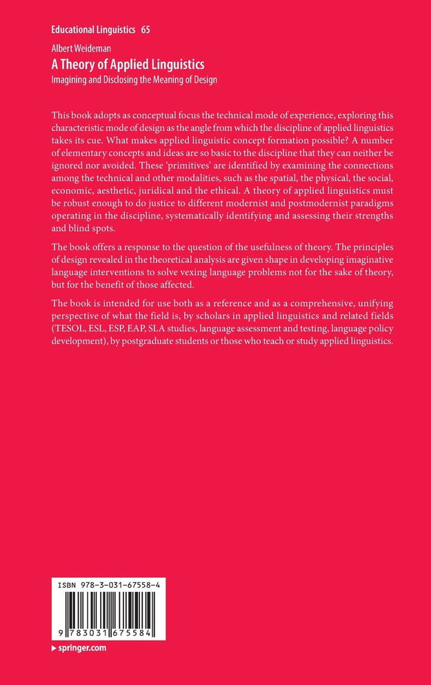 A Theory of Applied Linguistics