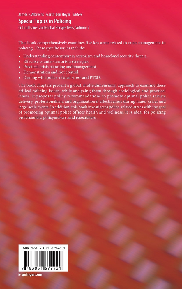 Special Topics in Policing