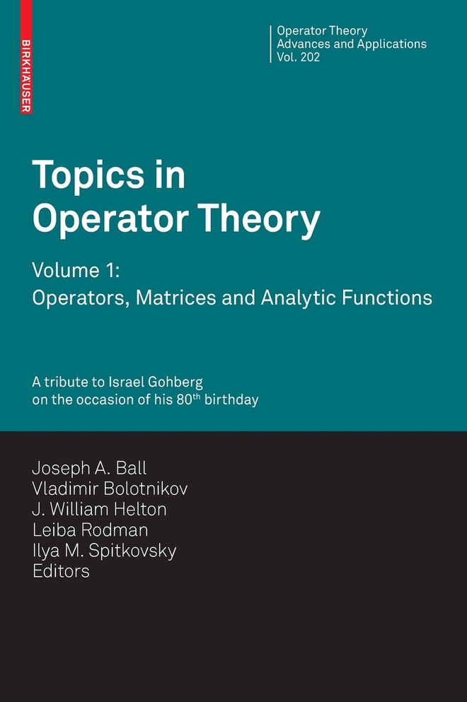Topics in Operator Theory