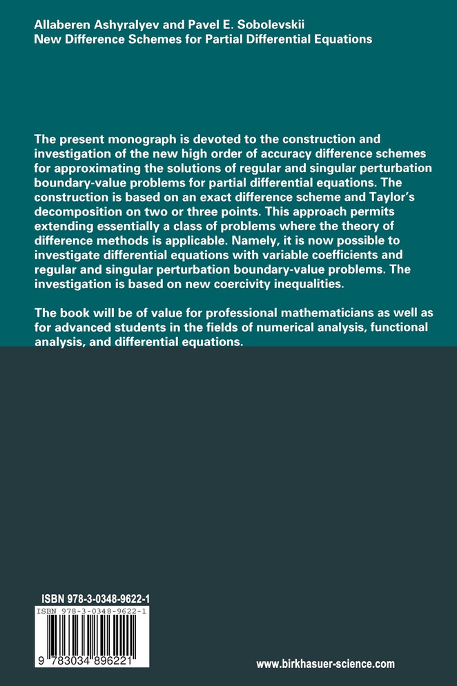 New Difference Schemes for Partial Differential Equations
