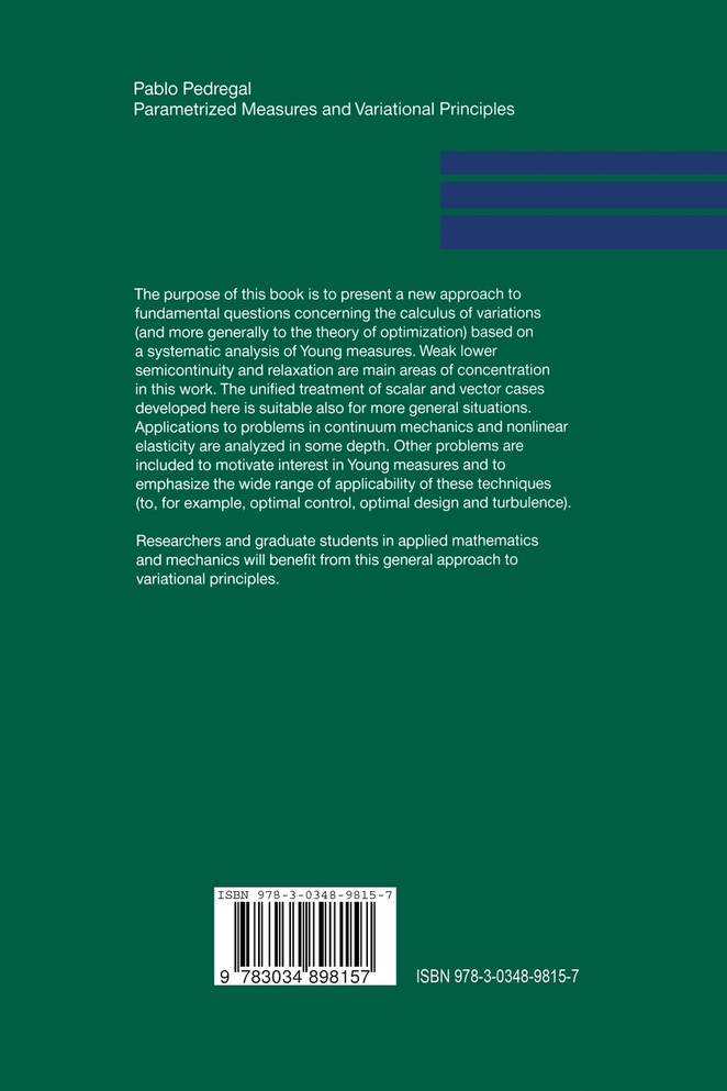 Parametrized Measures and Variational Principles