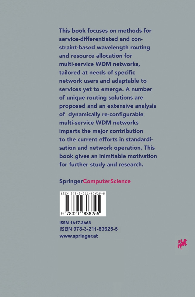 QoS-based Wavelength Routing in Multi-Service WDM Networks