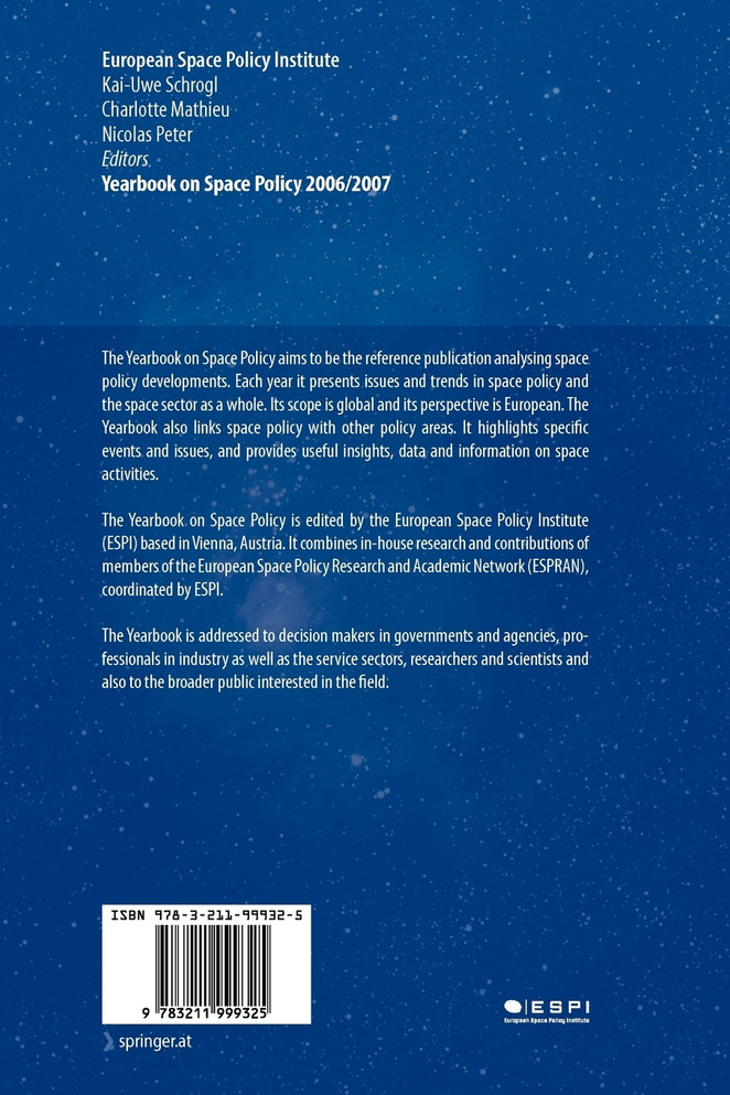 Yearbook on Space Policy 2006/2007