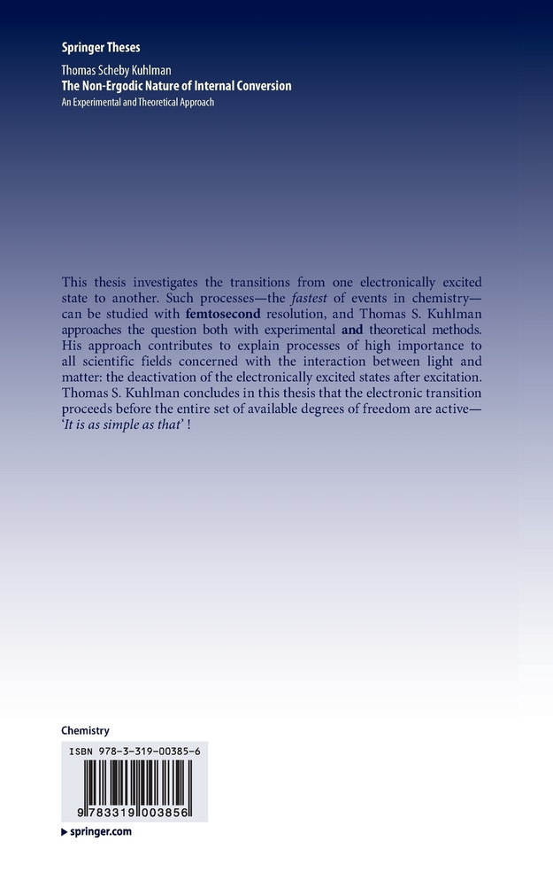 The Non-Ergodic Nature of Internal Conversion