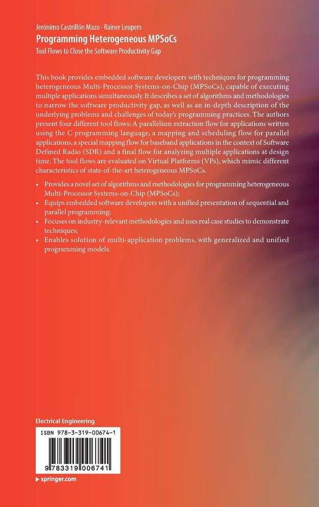 Programming Heterogeneous MPSoCs