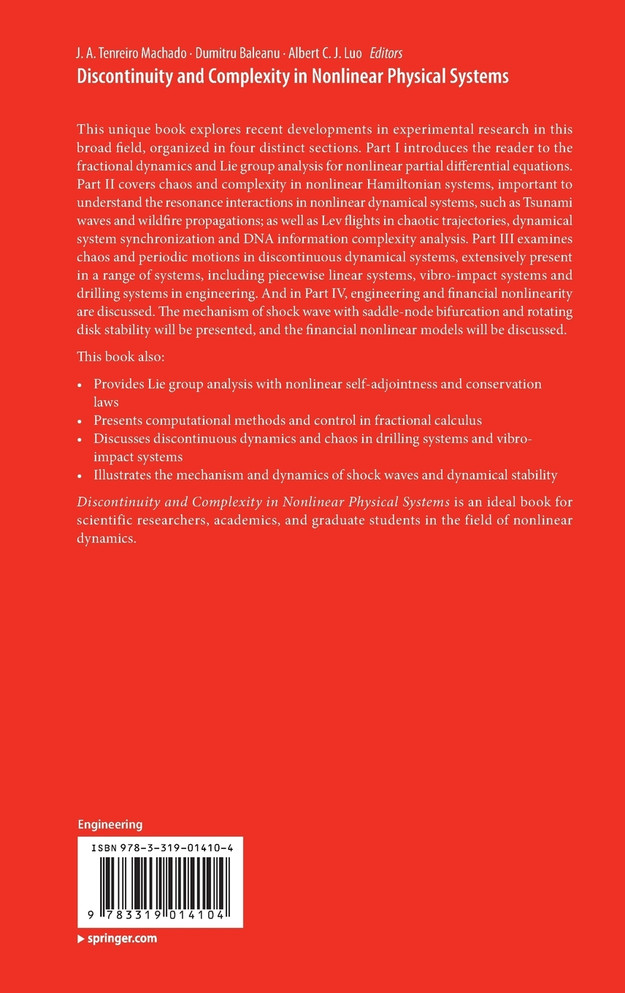Discontinuity and Complexity in Nonlinear Physical Systems